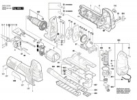 Bosch 3 601 E12 071 GST 150 CE Jig Saw 230 V / GB Spare Parts GST150CE